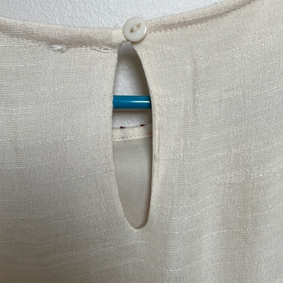 Altered State Dress Umgee Sheer Cream Dress Size S - Picture 8 of 8